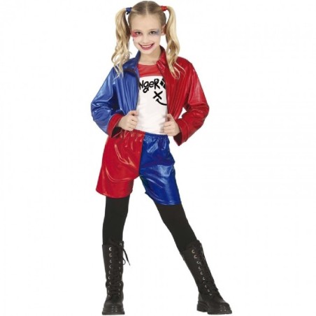 DISFRAZ DANGEROUS GLAM HARKEY 3-4 Años